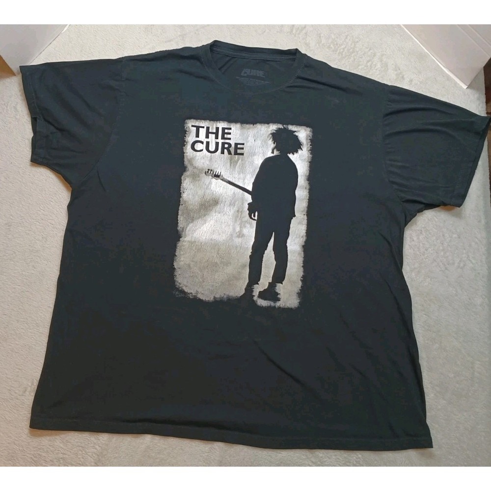 The Cure Merch Shirt Black Mens Size 2XL T Shirt Music Grunge Punk